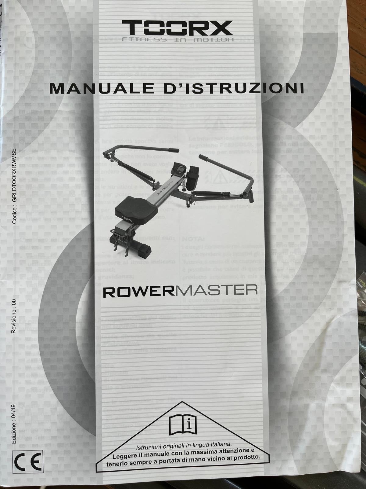 Toorx Rower Master Roeitrainer - Compact en Efficiënt, Ophalen, Armen, Zo goed als nieuw, Metaal