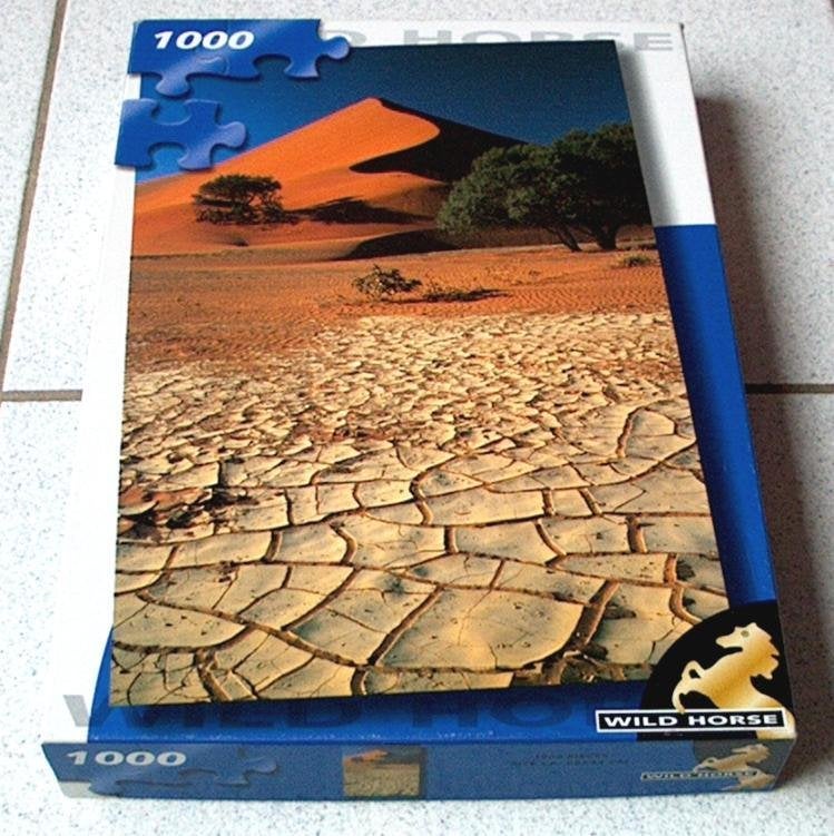 Wild Horse legpuzzel van 1000 stukjes, Ophalen, 500 t/m 1500 stukjes, Zo goed als nieuw, Legpuzzel