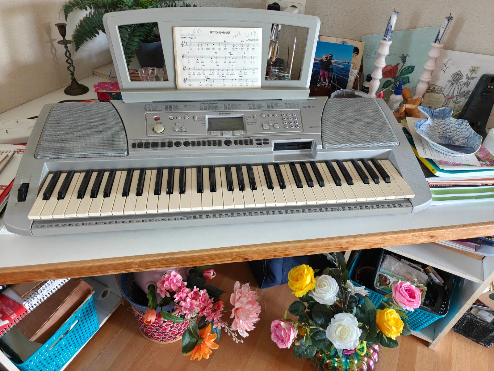 Elektronisch Keyboard( Yamaha), Muziek en Instrumenten, Keyboards, Ophalen, 61 toetsen, Overige merken