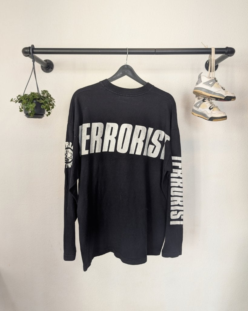 Don Rock 90s Terror Worldwide Long Sleeve — XL, Kleding | Heren, Screenstars, Screenstars, Ophalen of Verzenden, Zo goed als nieuw