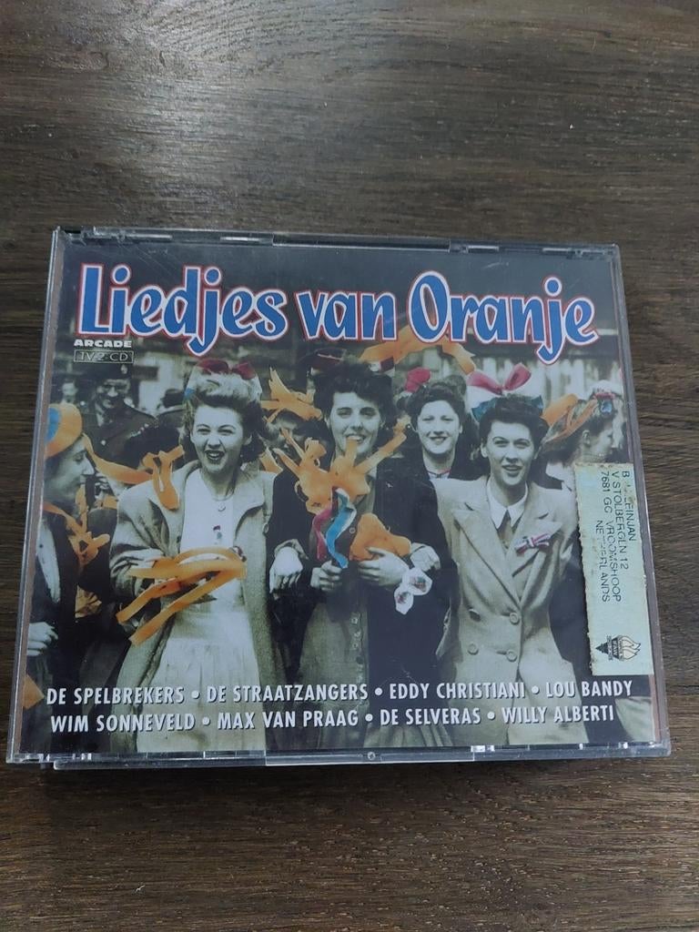 Liedjes van Oranje - Diverse Artiesten CD, Ophalen of Verzenden, Gebruikt, Levenslied of Smartlap