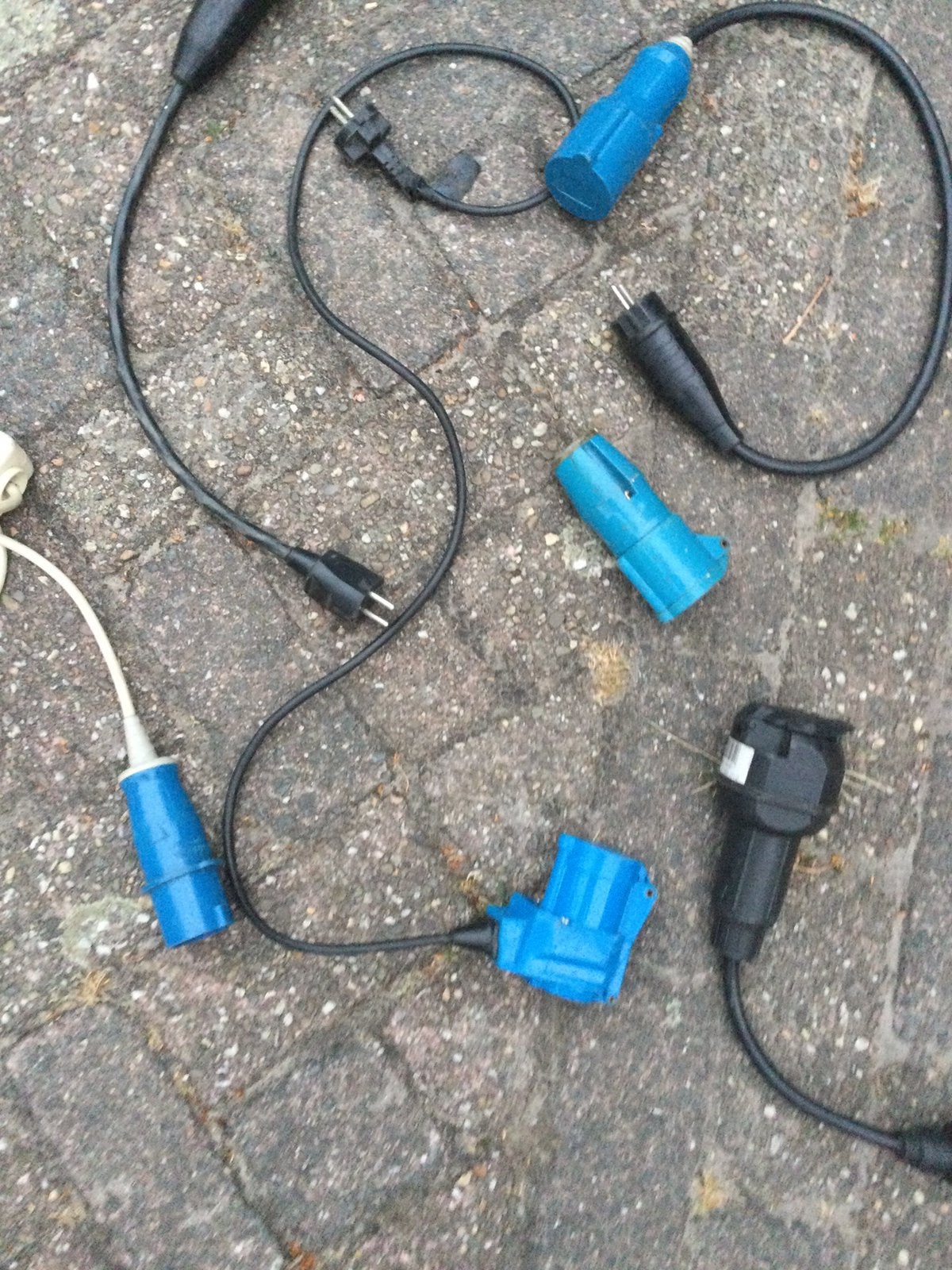 Verloopstekkers caravan, Caravans en Kamperen, Caravan accessoires, Ophalen, Gebruikt