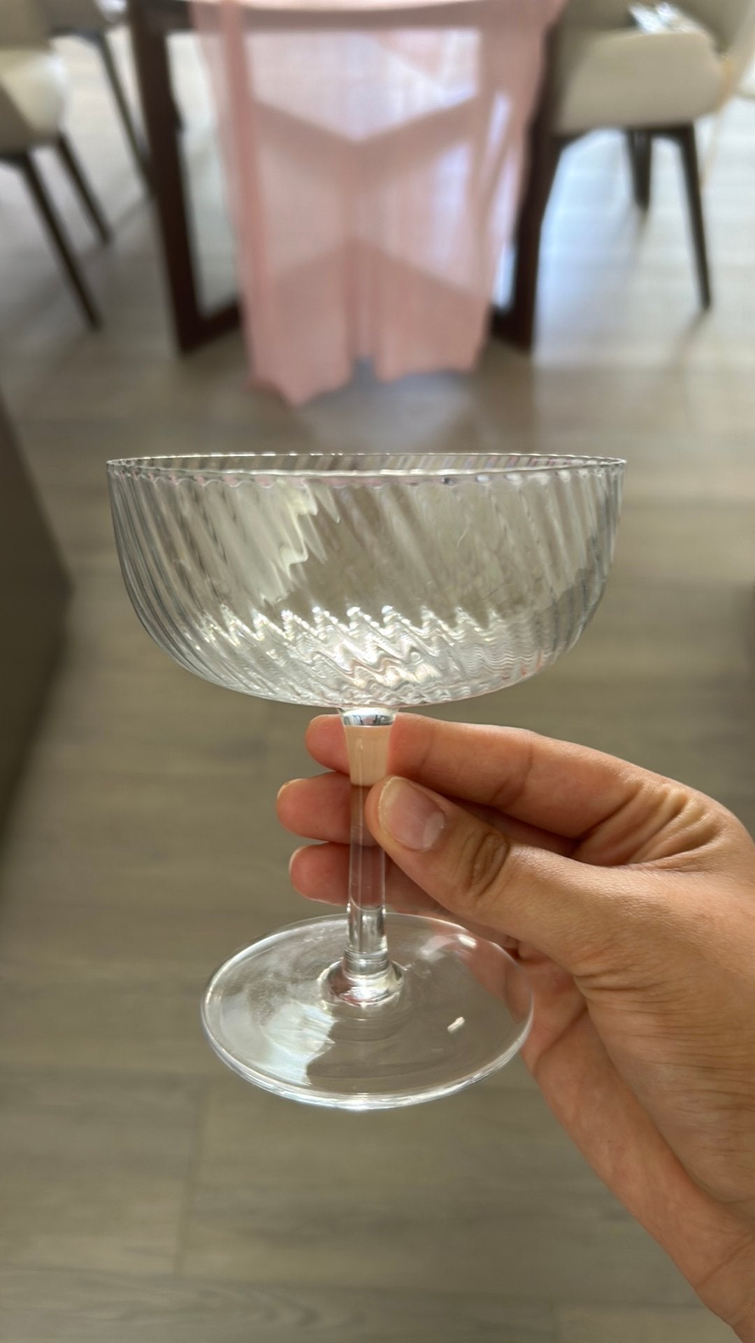 martini glazen, Ophalen of Verzenden, Zo goed als nieuw