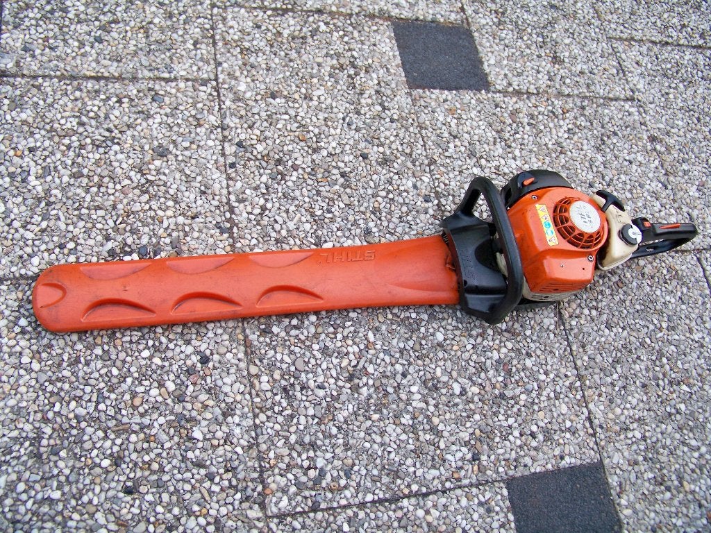 Stihl HS81R 60cm blad beurtje gehad, Ophalen, Gebruikt, Benzine, Stihl