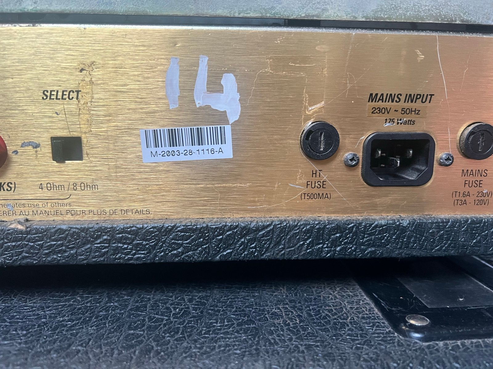 Marshall JCM 2000 DSL 50W, Ophalen, Gebruikt, Gitaar, 50 tot 100 watt