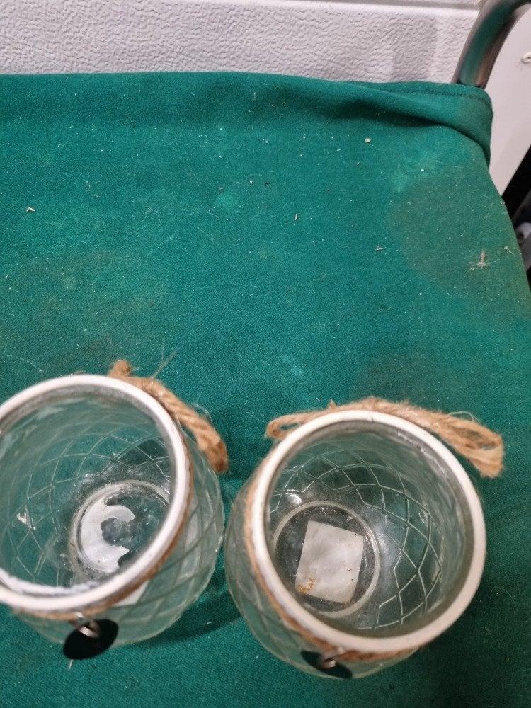 waxinelichthouders riverdale glas 2x, Ophalen of Verzenden, 'T Olde Gre-j, Info@toldegrej.nl, Endepoelstraat 20f Didam