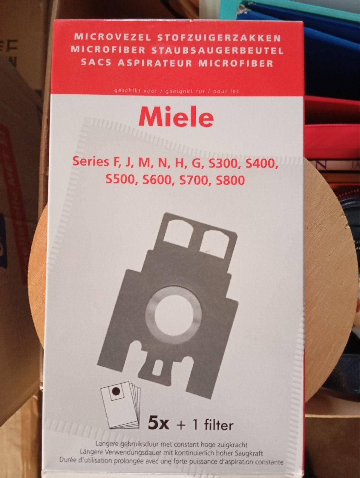 Miele microvezel stofzuigerzakken (3 stuks), Stofzak, Nieuw, Ophalen of Verzenden, Miele