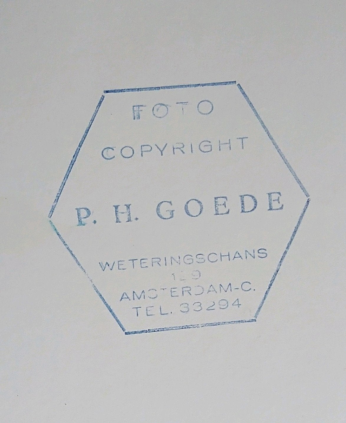 Piet Goede foto Amsterdam, Ophalen of Verzenden, 1960 tot 1980, Zo goed als nieuw