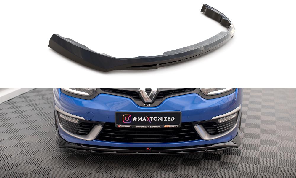 Voorlip sideskirt diffuser - Megane GT Line Grandtour 13-16, Ophalen of Verzenden