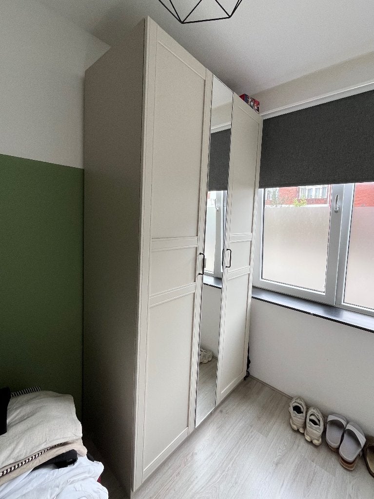 Kledingkast Pax beige, 100 tot 150 cm, 200 cm of meer, Zo goed als nieuw, 50 tot 75 cm