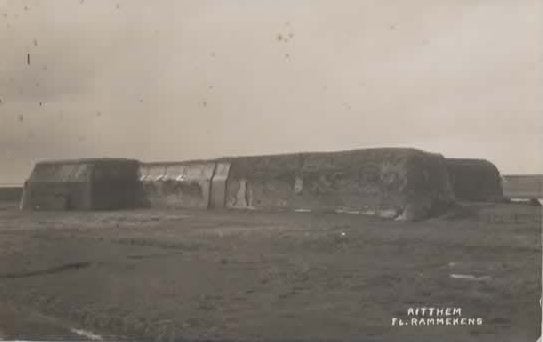 Ritthem Fort Rammekens fotokaart, Verzenden, 1920 tot 1940, Ongelopen, Zeeland