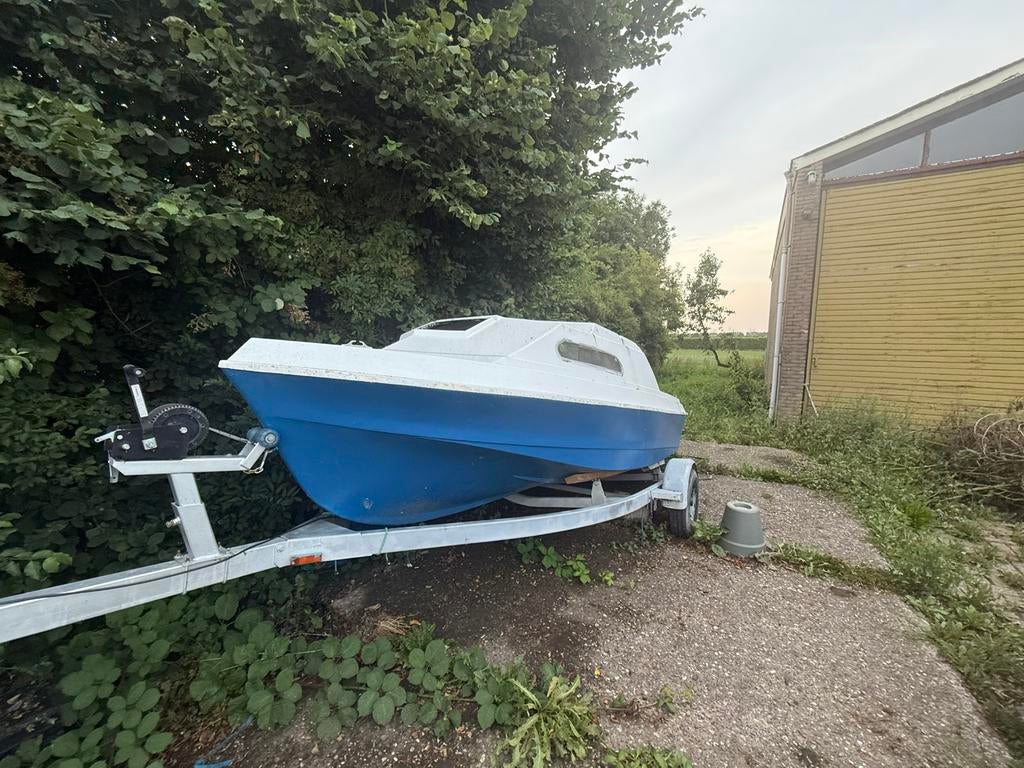 Boot met trailer, Ophalen, Gebruikt