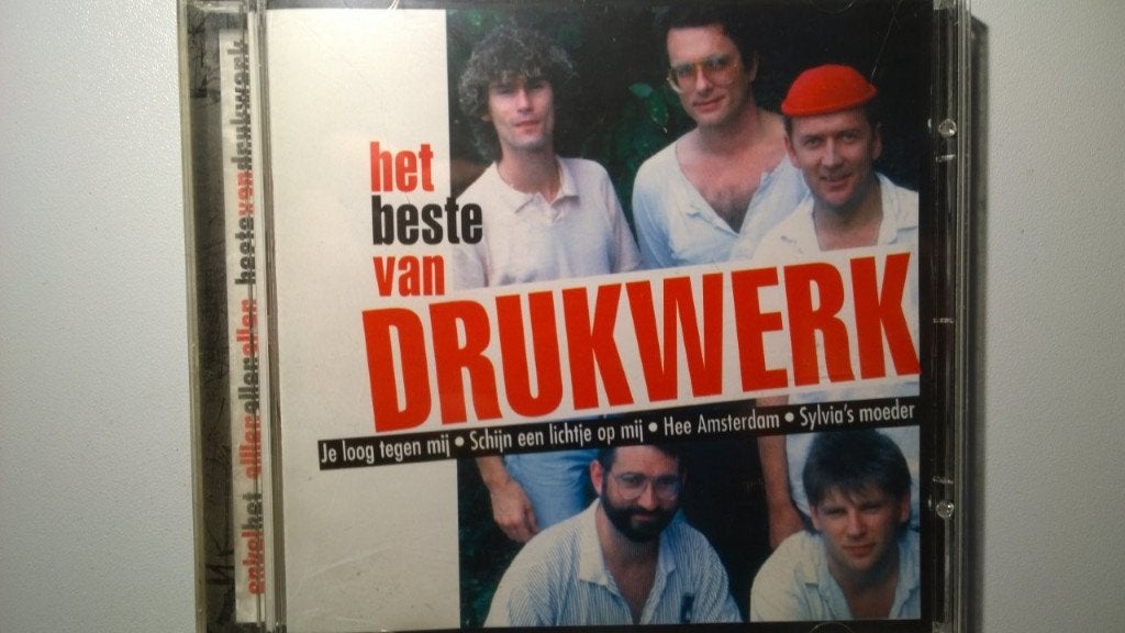Drukwerk - Het Beste Van Drukwerk, Ophalen of Verzenden, Zo goed als nieuw, Levenslied of Smartlap, Album