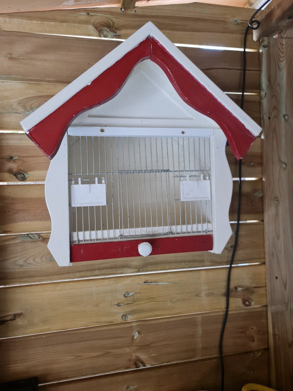 kleine vinkenkooi, Dieren en Toebehoren, Ophalen, Hout, Vogelkooi