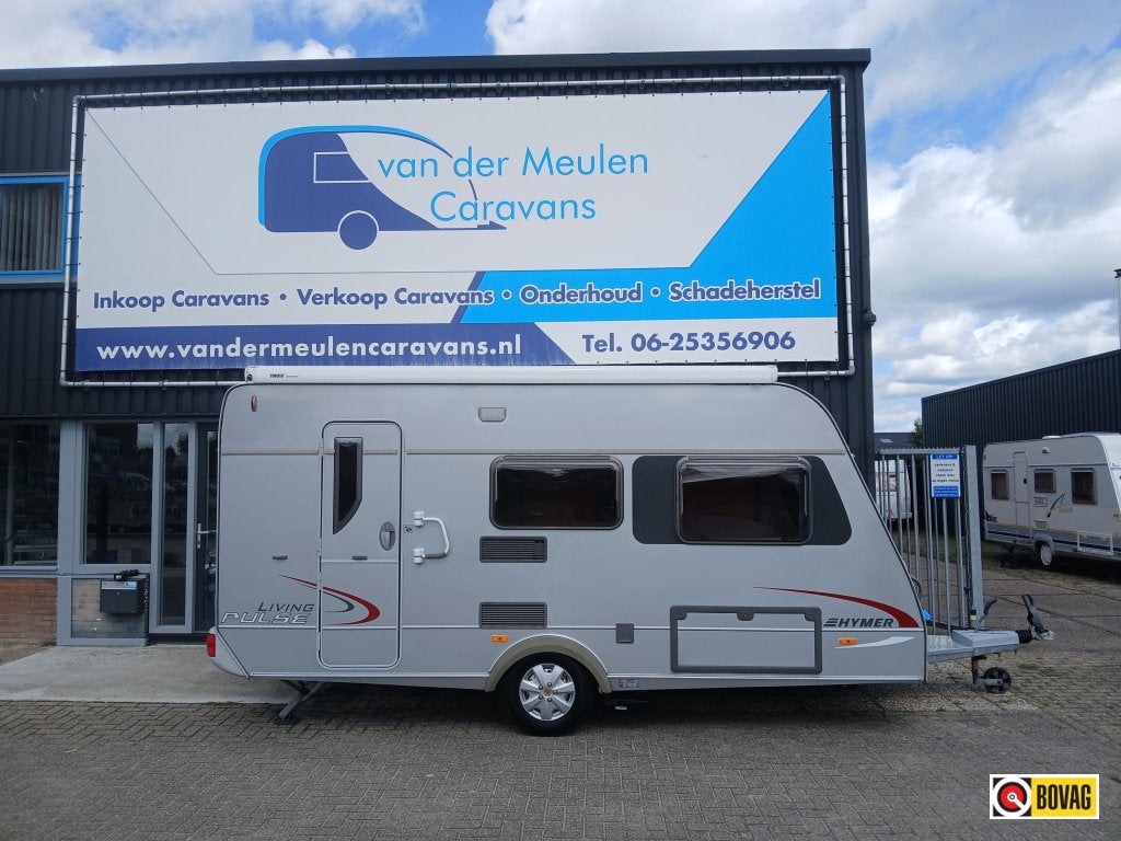 Eriba Living Pulse 440, Caravans en Kamperen, Fietsenrek, Bedrijf, Treinzit, Tot en met 3