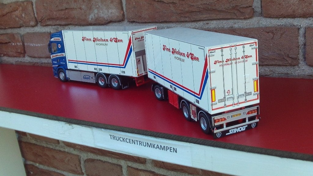 Tekno  Scania  S  Highline  van  Nielsen  Finn  &  Son., Ophalen of Verzenden, Nieuw, Bus of Vrachtwagen, Tekno