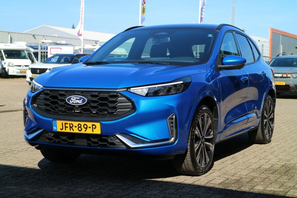 Ford Kuga 2.5 PHEV ST-Line X | Navi | Pano | Nieuw! |, Gebruikt, Blauw, Plug-in hybride, Bedrijf