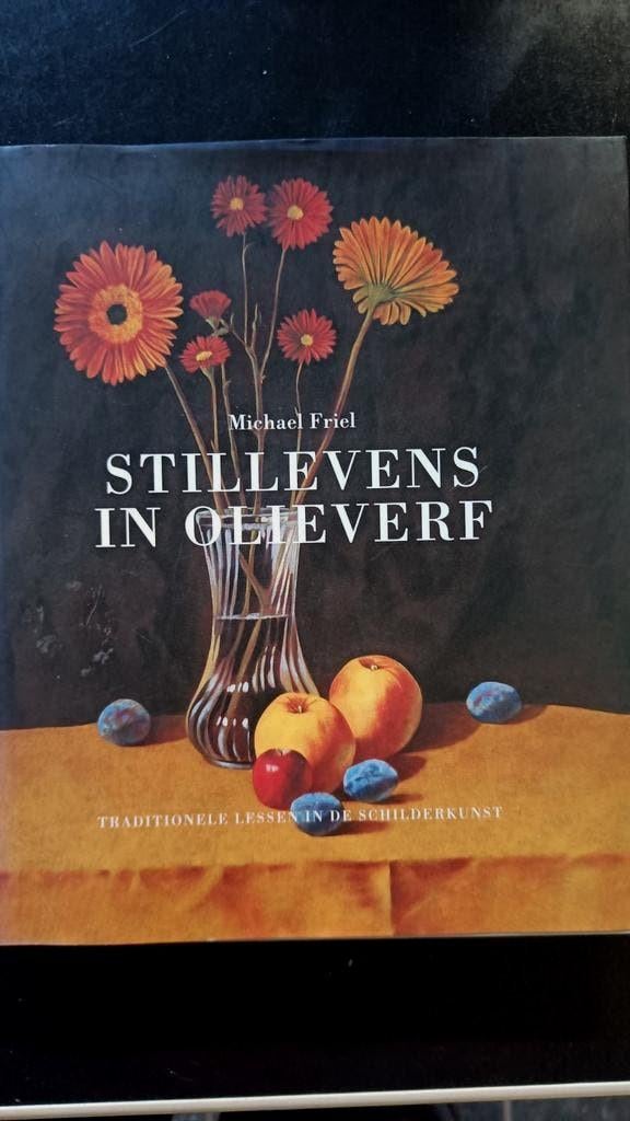 Stillevens in olieverf - Michael Friel, Ophalen of Verzenden, Gebruikt