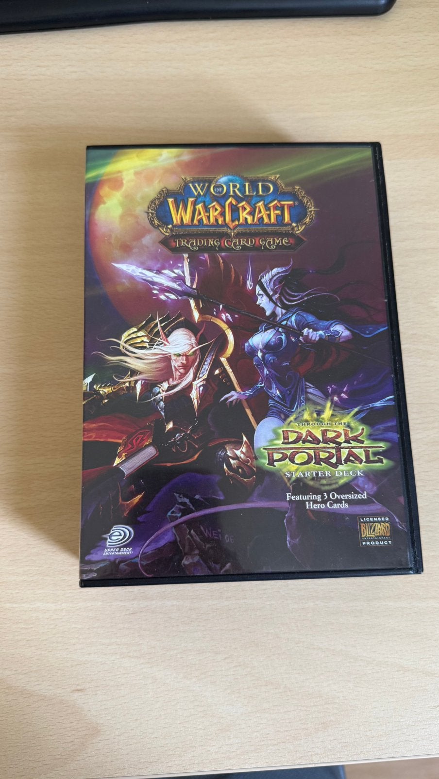 World of Warcraft TCG Through the Dark Portal - Starter deck, Ophalen of Verzenden, Zo goed als nieuw, Starterdeck, Foil