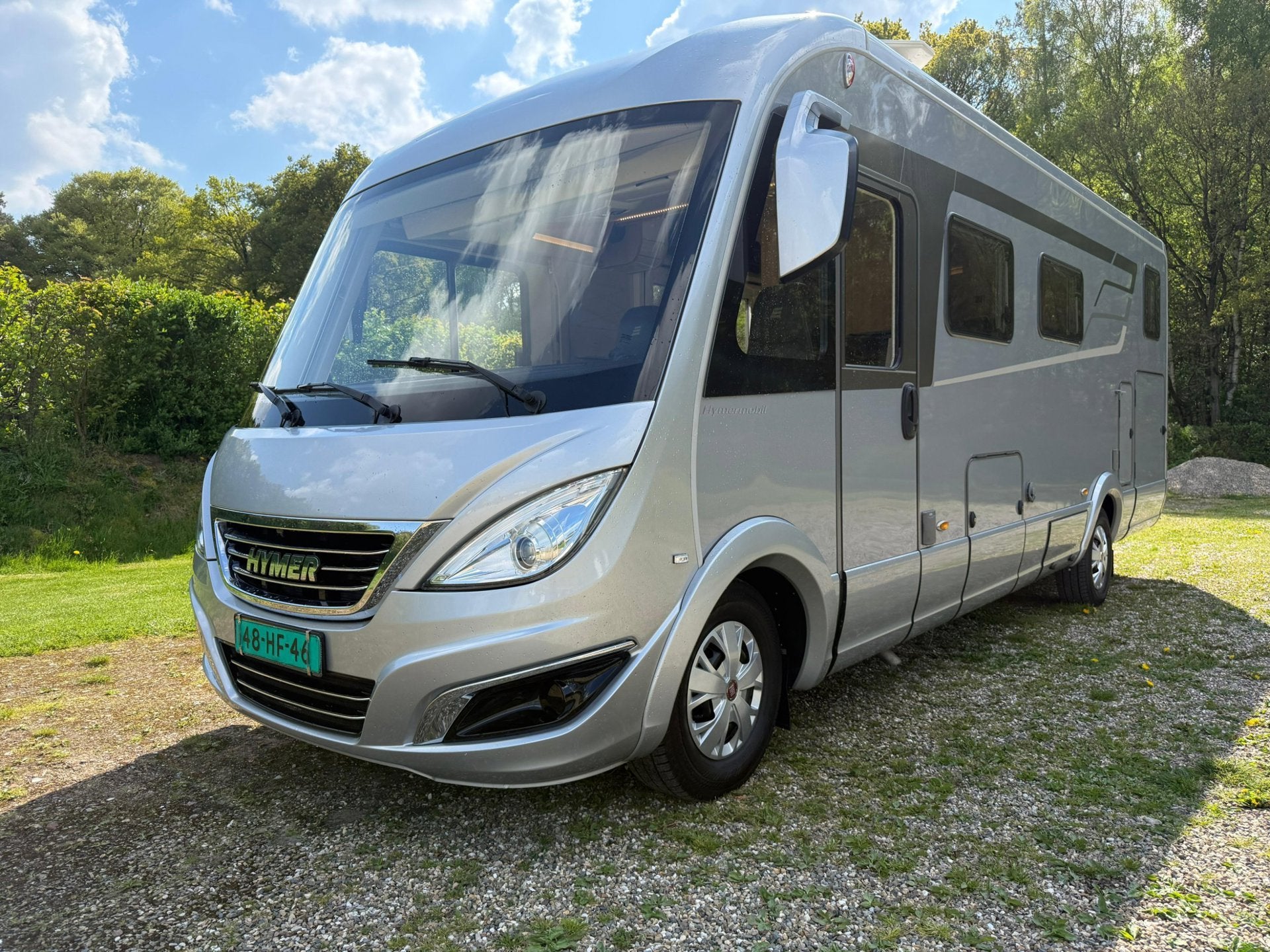 Hymer B 704 SL Supreme Line | Lithium | Zeer compleet | Aut., Caravans en Kamperen, Campers, Hymer, 7 tot 8 meter, Bedrijf, Diesel