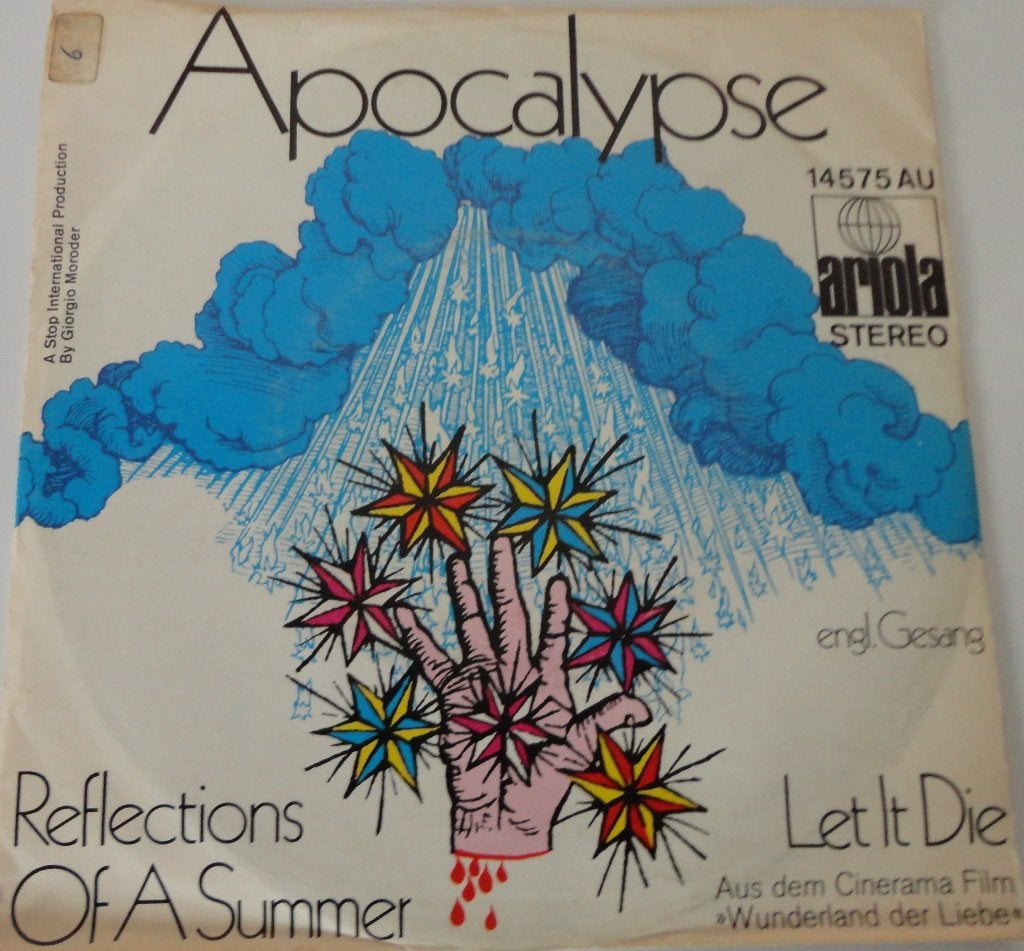 Apocalypse > Refelections of a summer, Ophalen of Verzenden, Gebruikt, 7 inch, Pop