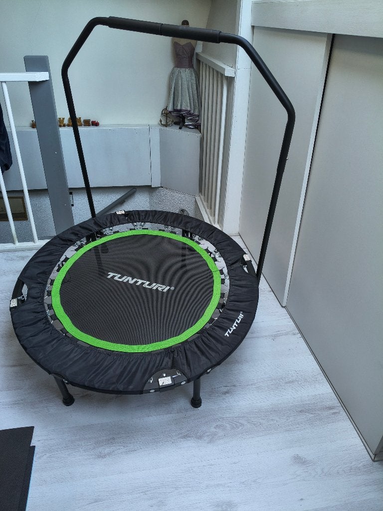 Fitness trampoline, Sport en Fitness, Ophalen, Zo goed als nieuw, Overige materialen, Overige typen