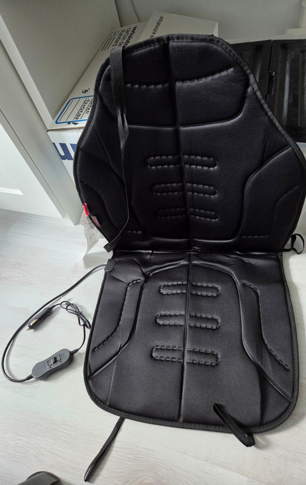 Verwarmde Autostoelhoes - Comfortabel en Warm (2 standen), Auto diversen, Ophalen, Zo goed als nieuw