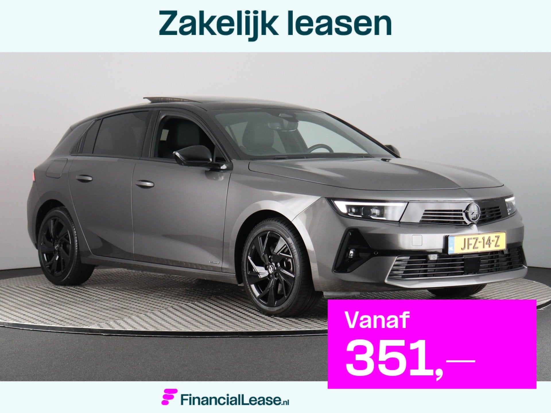 Opel Astra 1.6 Turbo Hybrid Level 4 Ultimate (Pano / Head-Up, Gebruikt, 4 cilinders, 181 pk, Leder en Stof