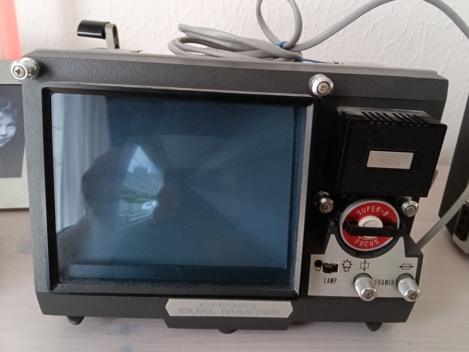 Retro Chinon Dual Master 8mm Film Editor, Ophalen of Verzenden, Overige merken