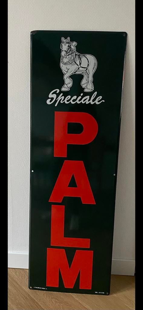 Emaille bord Brouwerij Palm - Zeer goede staat, Ophalen