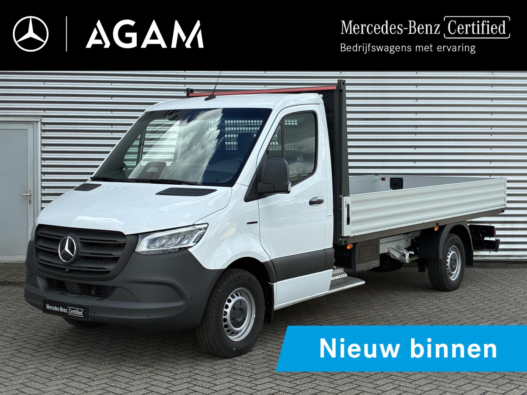 Mercedes-Benz eSprinter 320 L3 81kWh | Select | Open Laadbak, Automaat, 81 kWh, Gebruikt, Zwart