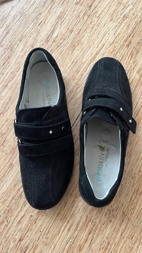 dames schoenen, Ophalen, Waldlaufer, Zwart, Sneakers of Gympen