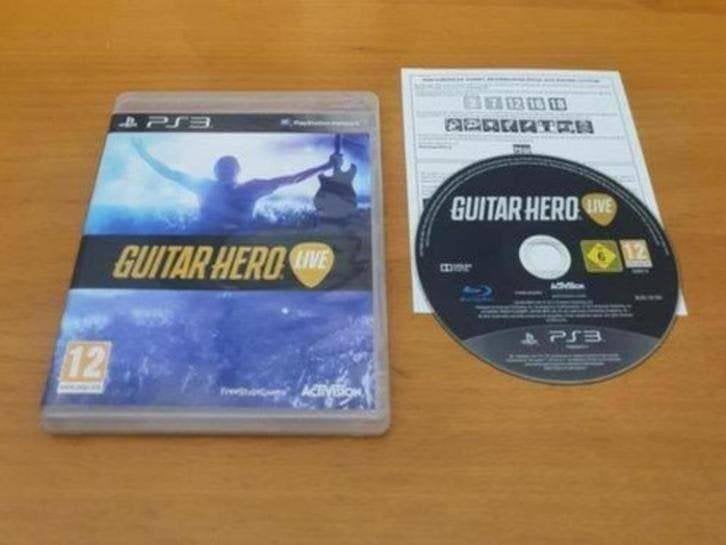 PS3 | Guitar HERO Live, Muziek, Gebruikt, 1 speler, Ophalen of Verzenden