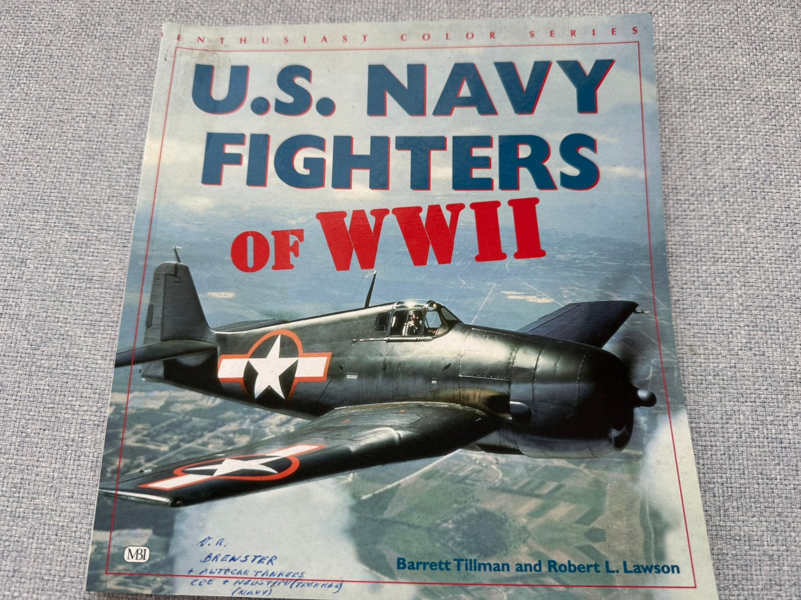 U.S. Navy Fighters of WWII Enthousiast Color Series, Verzenden, Niet van toepassing, Zo goed als nieuw, Luchtmacht