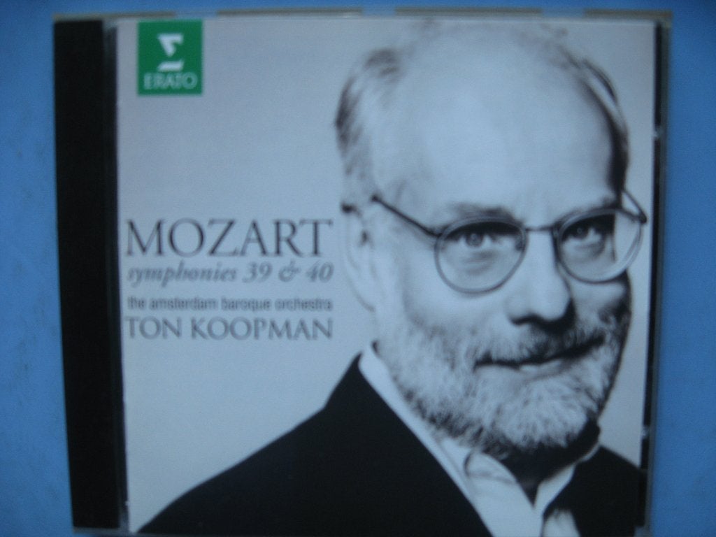 Mozart, symphoniën 39 & 40, Koopman, Cd's en Dvd's, Gebruikt, Ophalen of Verzenden, Classicisme, Orkest of Ballet