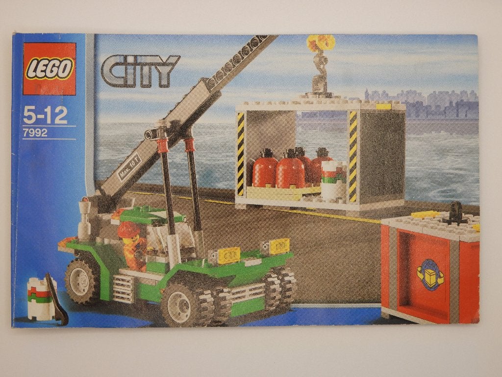 Lego 7992 Container Stacker, Compleet, Lego, Ophalen of Verzenden, Complete set