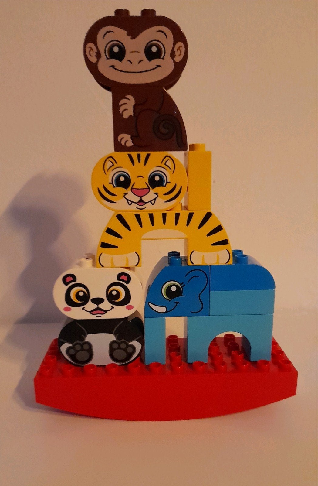 Lego Duplo Mijn Eerste Balancerende Dieren 10884, Ophalen of Verzenden, Zo goed als nieuw, Duplo, Complete set