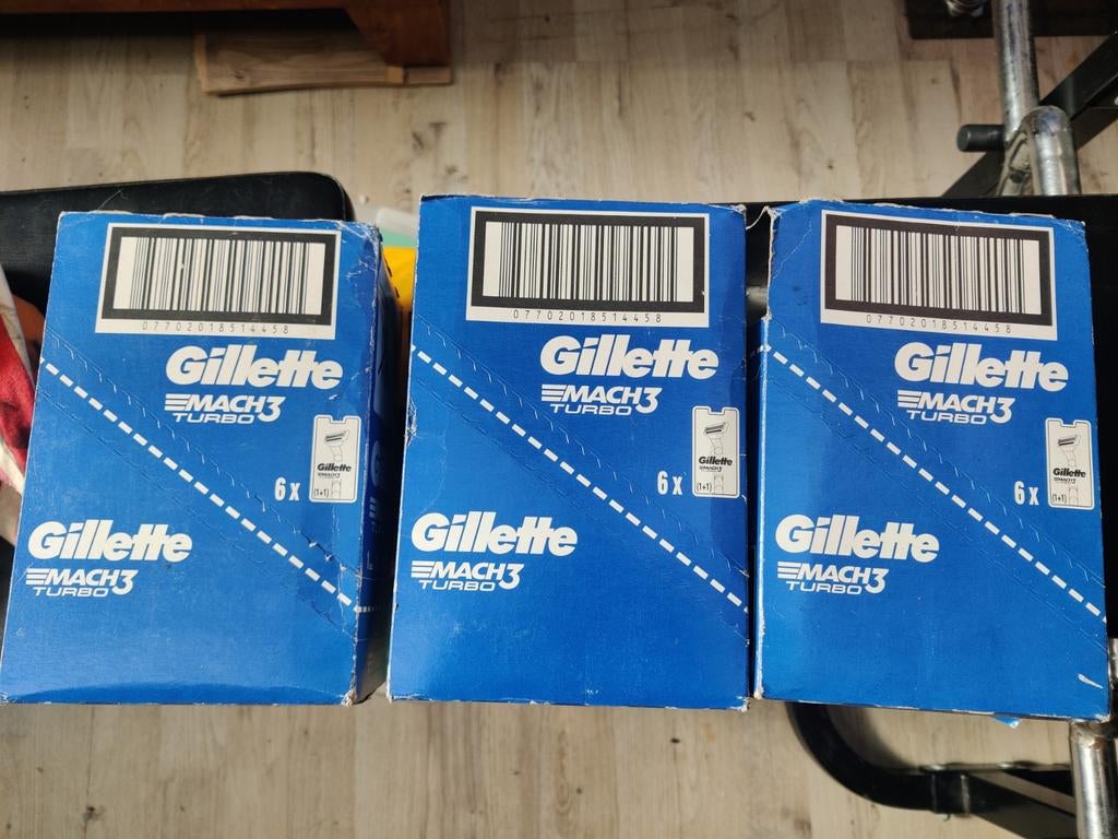 Gillette Mach3 Scheermesjes, Ophalen of Verzenden, Nieuw, Bad & Douche