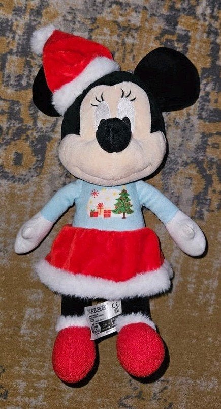 Minnie Mouse Kerst Knuffel - Disney, Disney, Disney, Overige typen, Ophalen of Verzenden