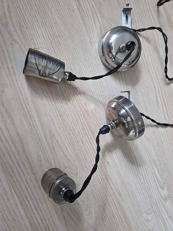 2x hang lampjes Riviera Maison, Ophalen, Gebruikt, Metaal, Riviera Maision