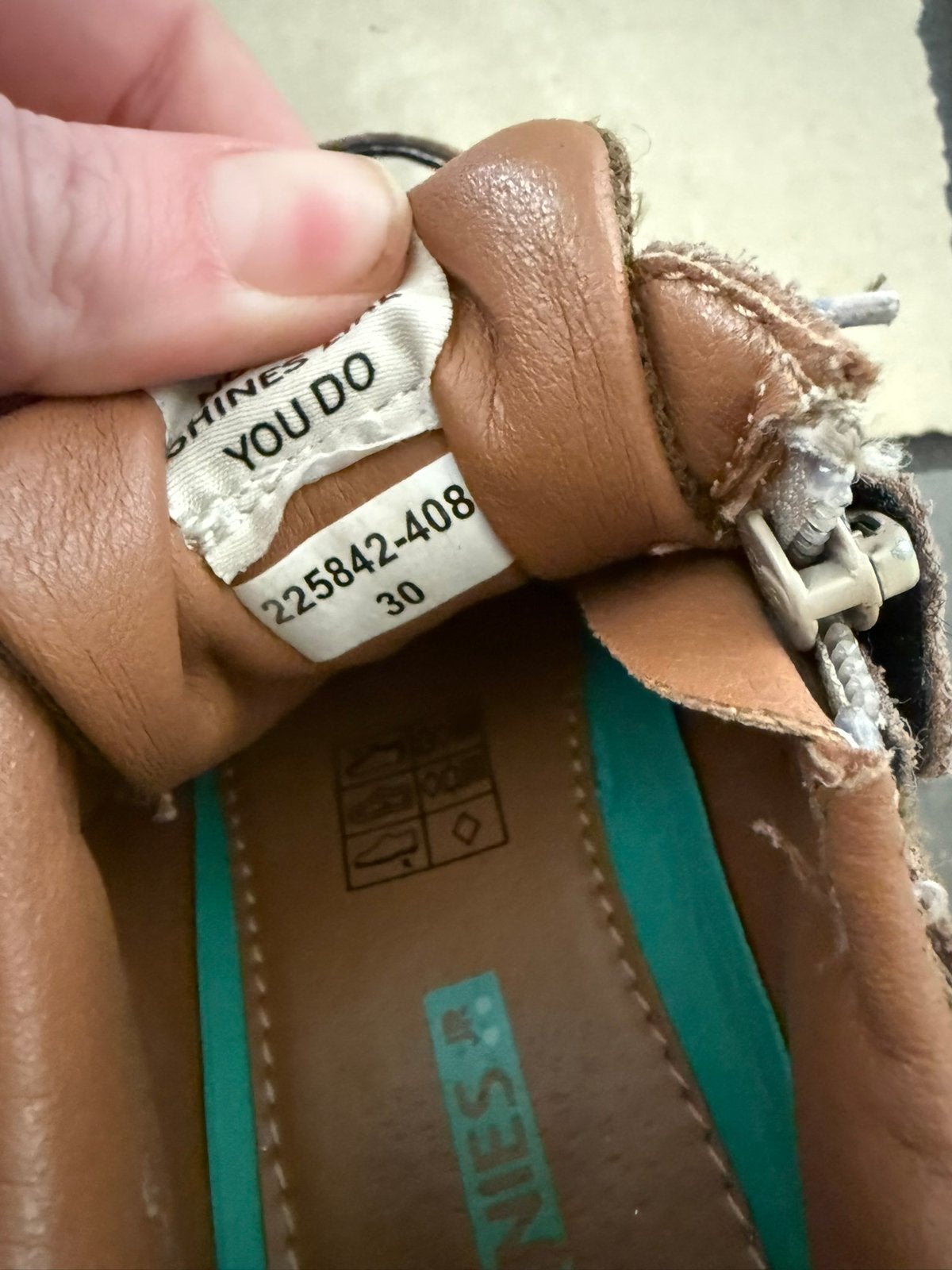 Schoenen, Ophalen, Gebruikt