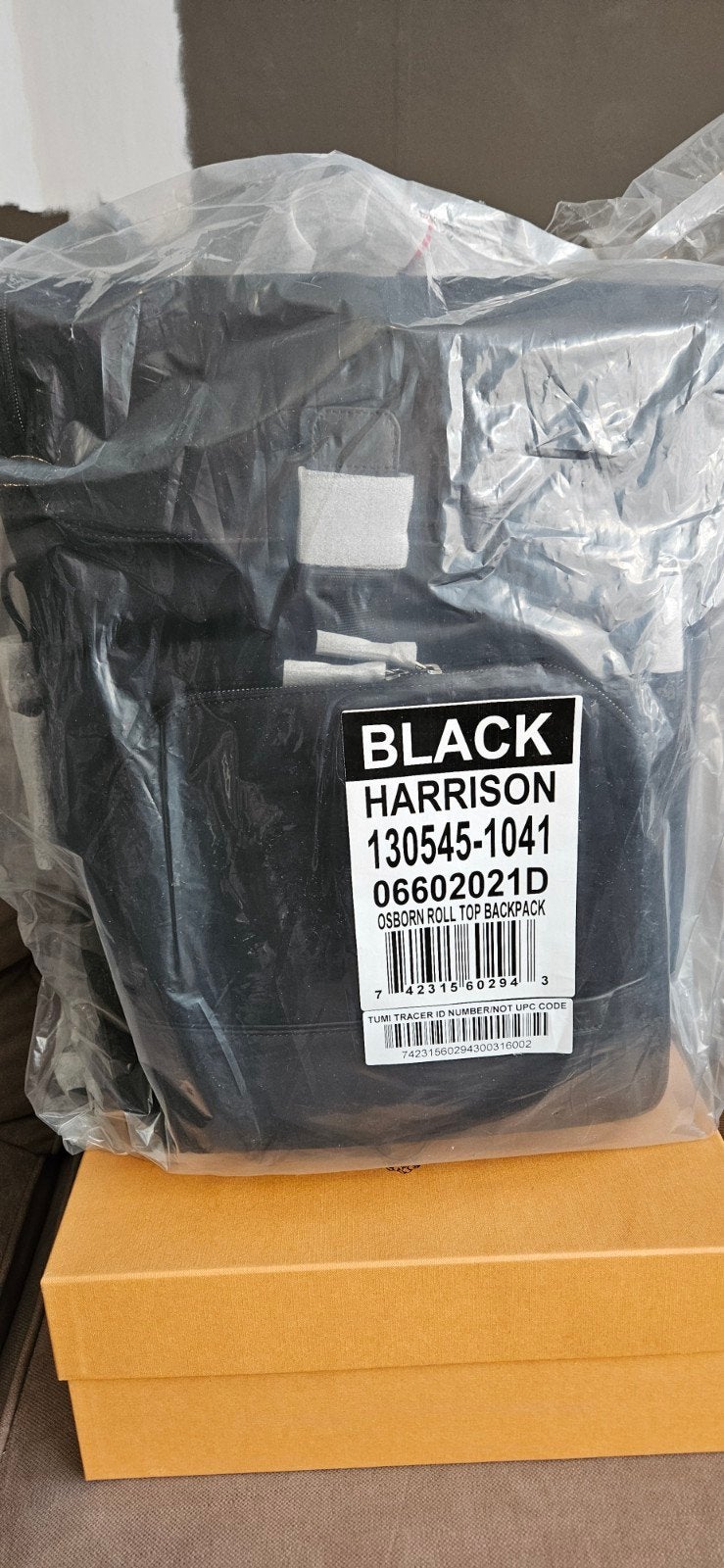 Tumi Harrison Osborn ( NIEUW ), 40 tot 60 cm, 30 cm of meer, Zwart, Ophalen of Verzenden