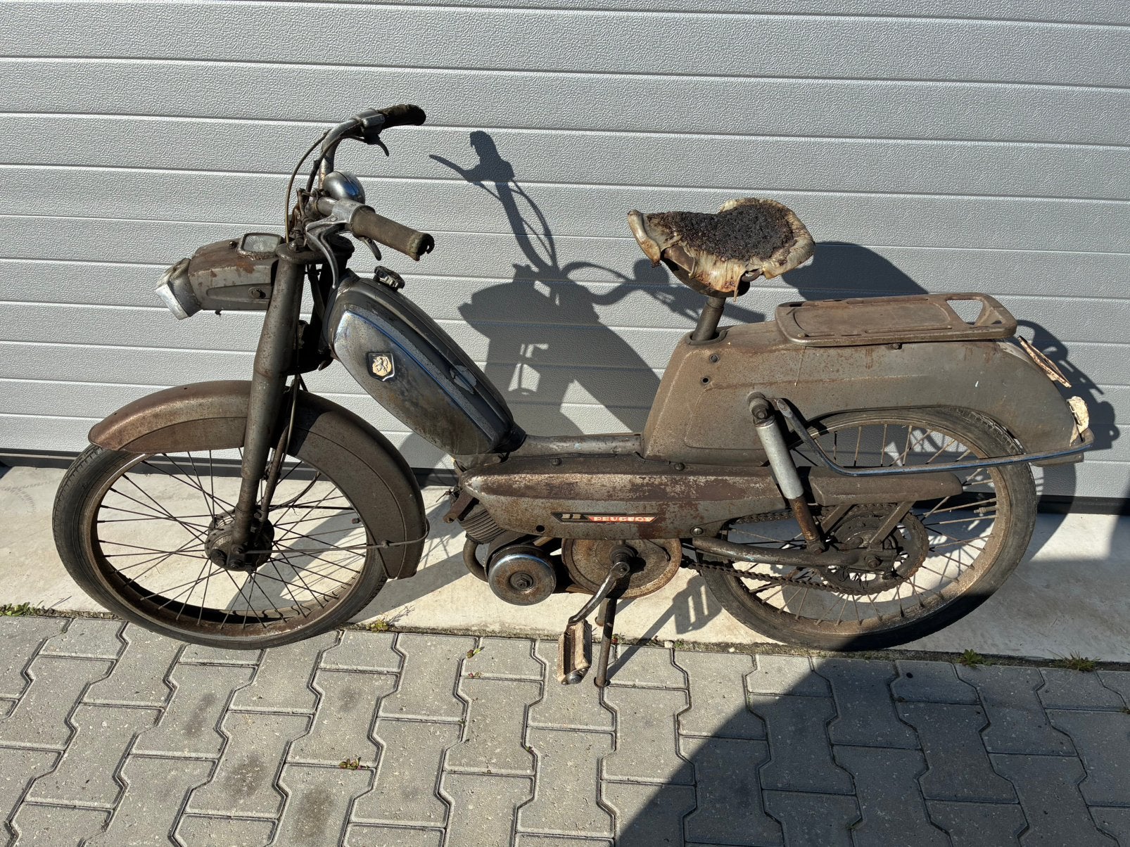 Peugeot BB oldtimer brommer opknapper, Fietsen en Brommers, Ophalen, Gebruikt, Maximaal 45 km/u, Overige modellen