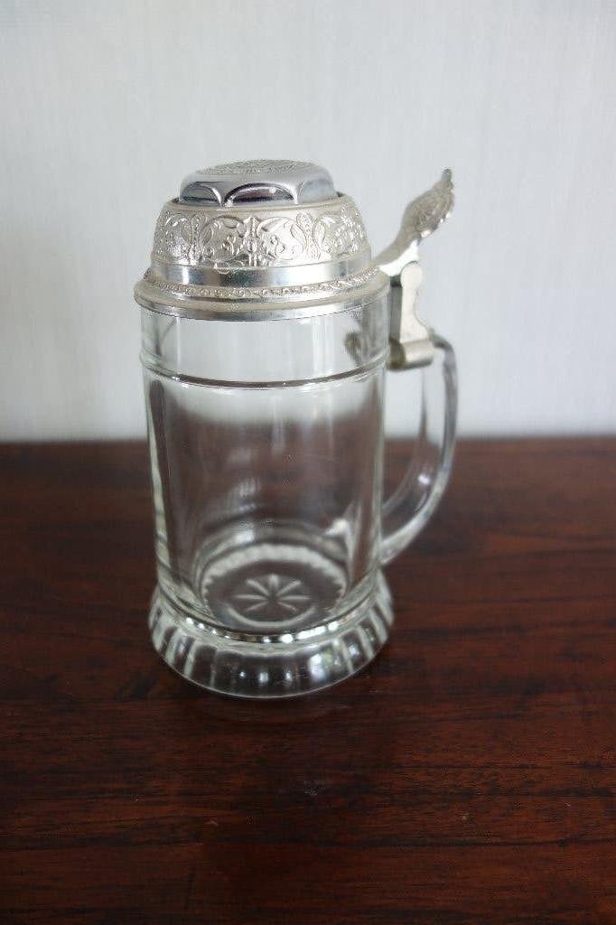 Bierpul met bel in deksel, Verzamelen, Biermerken, Nieuw, Pul(len), Overige merken, Ophalen of Verzenden