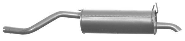 Uitlaat, Einddemper Renault Megane, -, Renault, -, Nieuw