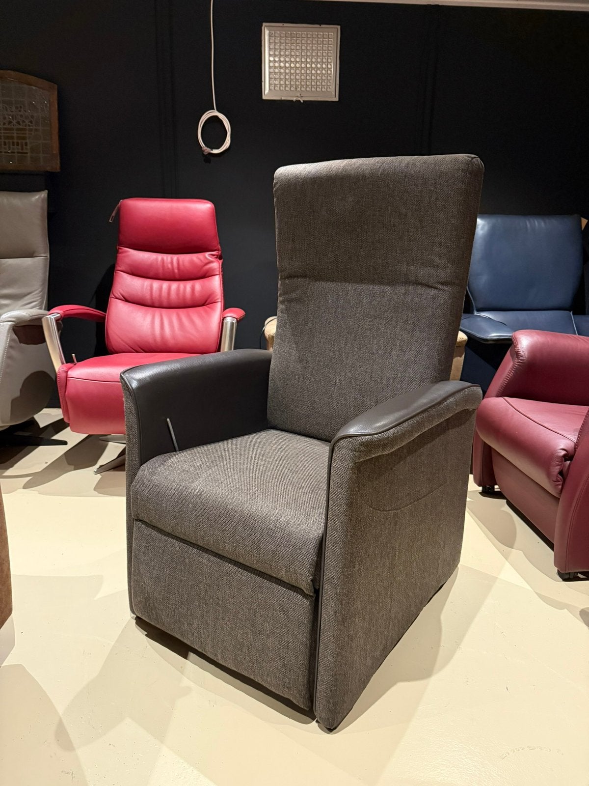 Easy Sit relaxfauteuil handbediening, Huis en Inrichting, Fauteuils, ., 75 tot 100 cm, Ophalen of Verzenden, Zo goed als nieuw