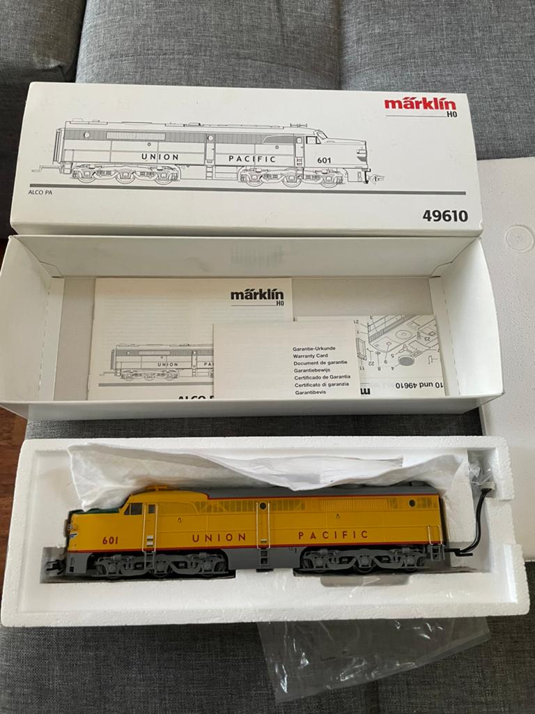 Marklin Union Pacific FX digitaal dubbelset, Ophalen of Verzenden, Zo goed als nieuw, Wisselstroom, Märklin
