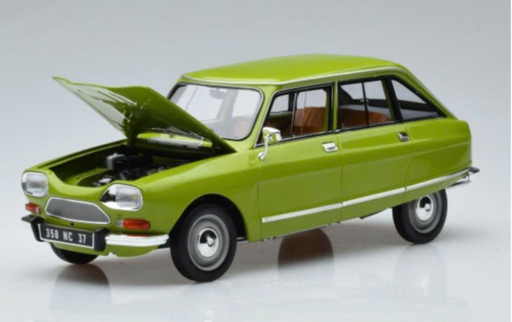Citroen Ami 8 Club 1969 Groen schaal 1/18 NOREV 181677, Hobby en Vrije tijd, Modelauto's | 1:18, Verzenden, Nieuw, Auto, Norev