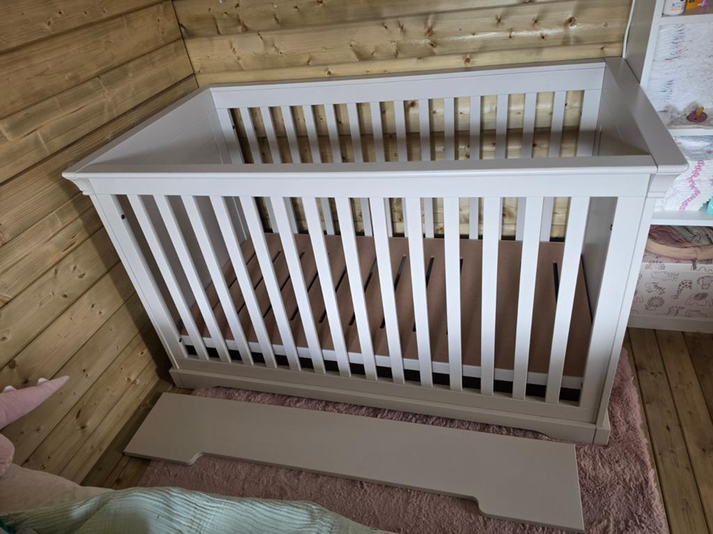 Kidsmill Chateau Oatmeal Meegroeibed 70x140, Ophalen, 70 tot 85 cm, 140 tot 160 cm, Zo goed als nieuw
