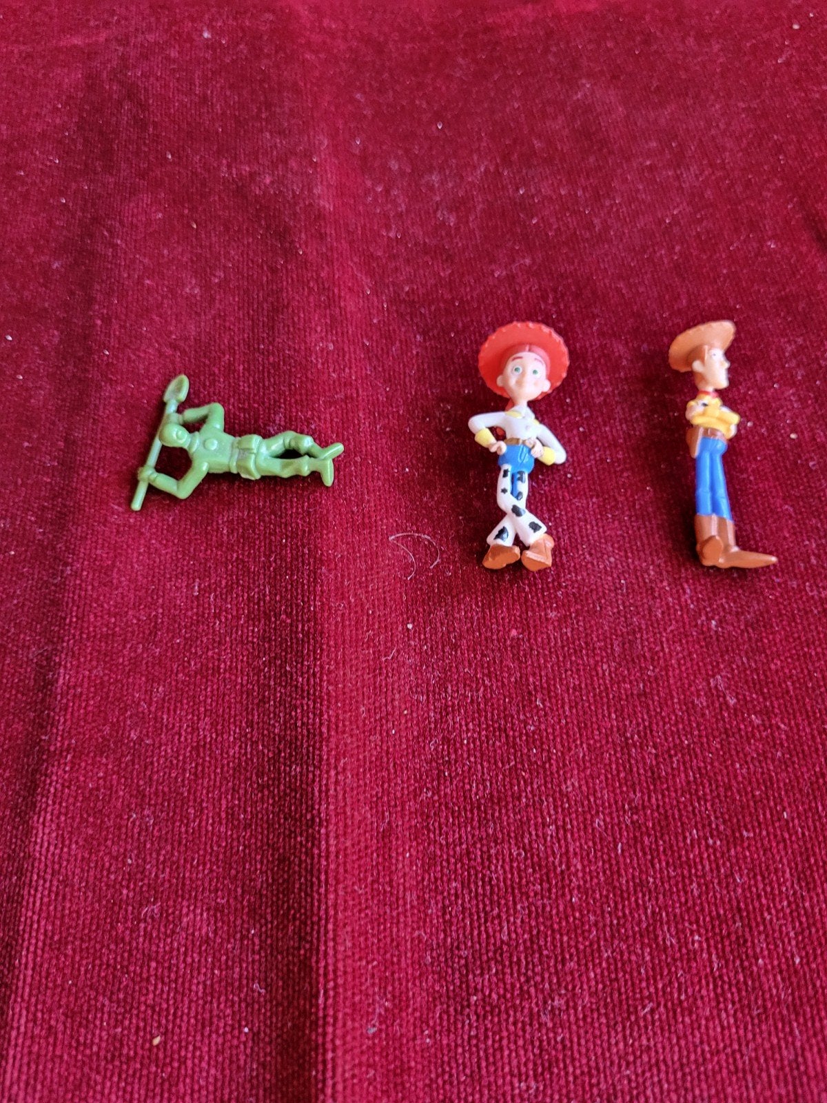 Toy Story Figuren: Woody, Jessie en soldaatje, Ophalen of Verzenden